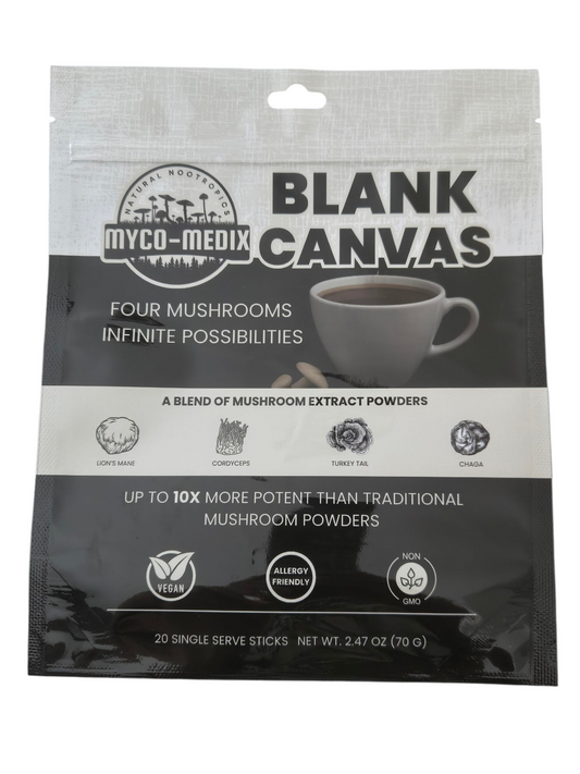 Blank Canvas – 4 Mushroom Instant Coffee