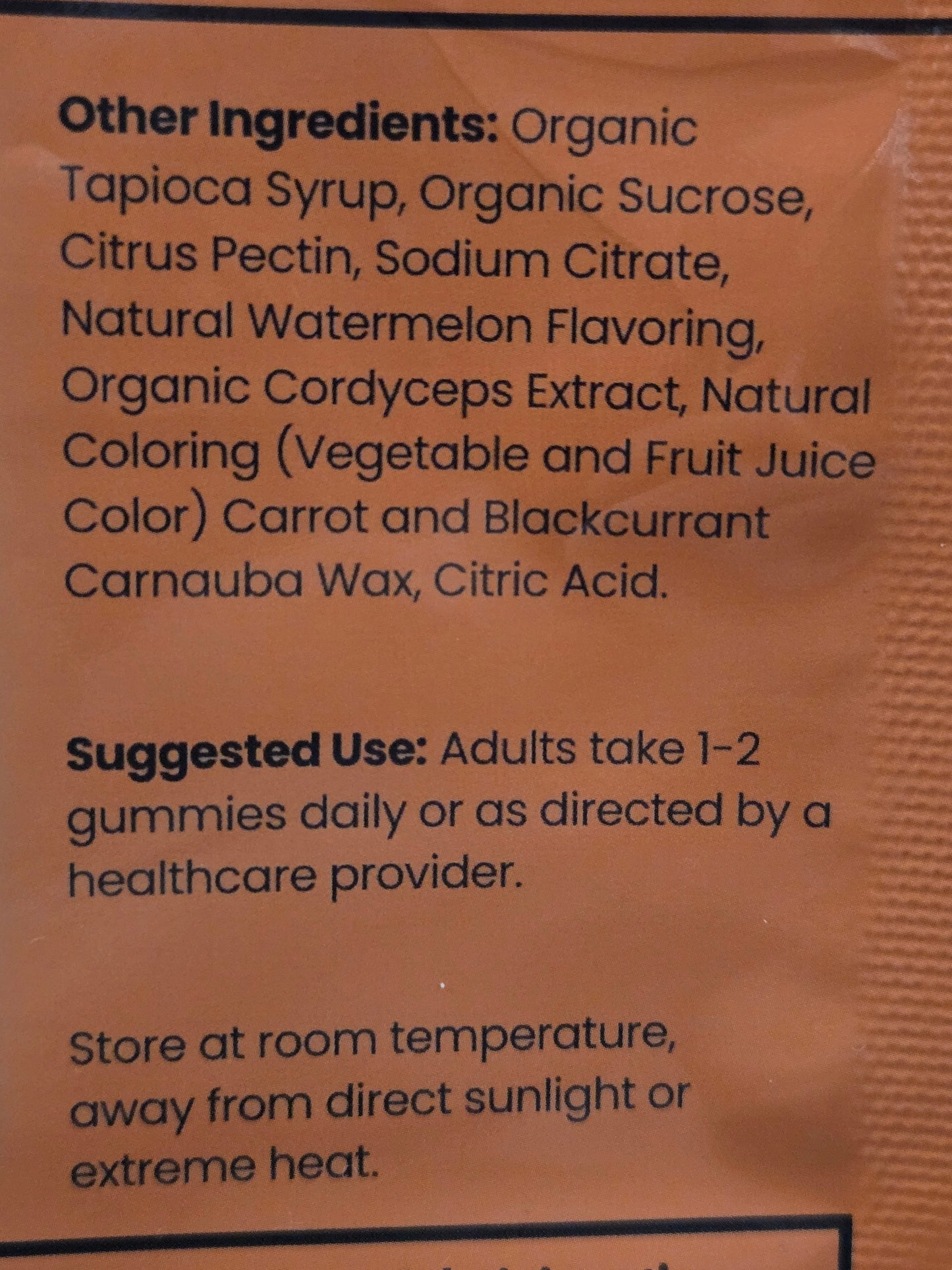 Enduro-Cubes: Cordyceps Mushroom Gummies – Watermelon (1000mg per gummy)