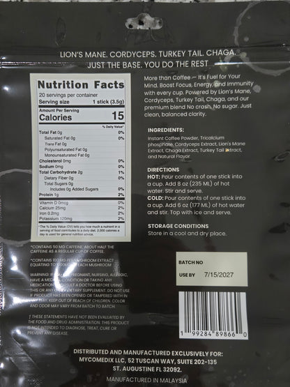 Blank Canvas – 4 Mushroom Instant Coffee