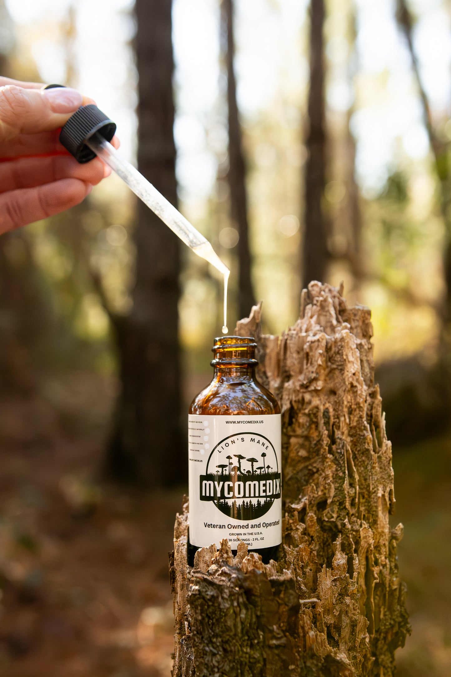 Lions Mane Tincture (With Mycelium)